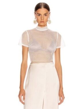 ALEXIS Wera Mesh Short Sleeve Top Medium